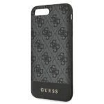 Guess GUHCI8LG4GLGR iPhone 7/8 Plus grey hardcase 4G Stripe Collection - imagine 4