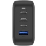 ENERGEA Wall Charger 1xUSB+3xUSB-CPD-PPS-QC 3.0 100W 3C1A black US+EU Travelite GAN100 - imagine 5