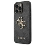 Guess GUHCP14X4GMGGR iPhone 14 Pro Max 6,7" grey hardcase 4G Big Metal Logo - imagine 2