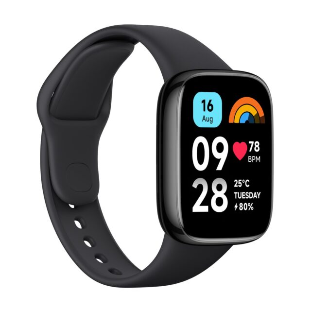 Xiaomi Redmi Watch 3 Active Black | Smartband | Bluetooth 5.3, 5ATM, 1.83" - imagine 3