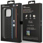 Case BMW BMHCP14X22PGVK iPhone 14 Pro Max 6.7" black hardcase M Edition Hexo Pattern - imagine 8