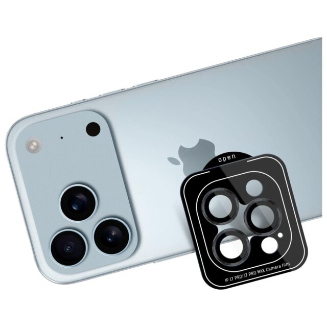 3MK Lens Protection Pro for Apple iPhone 17 Pro /17 Pro Max Black - imagine 5