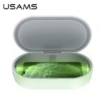 USAMS UV Sterilizer with 10W Wireless Charging white ZB138XDJ01 (US-ZB138) - imagine 4