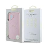 Guess GUHMP16MPGHSMMP iPhone 16 Plus 6.7" pink hardcase Grained Ring MagSafe - imagine 8