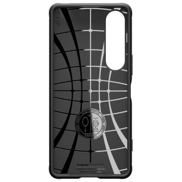 Case Spigen Rugged Armor for Sony Xperia 1 VII black - imagine 4