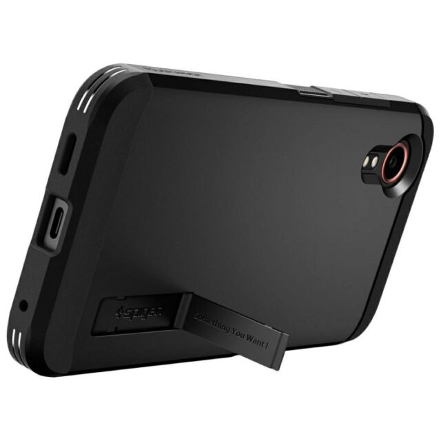 Case Spigen Tough Armor for Samsung Galaxy XCover 7 Pro black - imagine 5