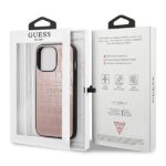 Guess GUHCP13LPCRBPI iPhone 13 Pro / 13 6,1" pink Croco Strap Collection - imagine 8