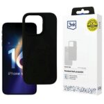 3MK Silicone Case iPhone 16 Pro 6.3" black