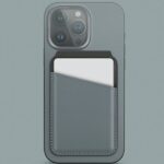 UNIQ Lyden DS Magnetic RFID Wallet and Phone Stand Washed Blue-Black - imagine 2