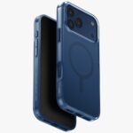 UNIQ Clario Case for iPhone 17 Pro Max Magclick Charging Blue