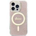 Guess GUHMP14LH4STP iPhone 14 Pro 6.1" pink hardcase 4G MagSafe - imagine 3