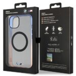 BMW BMHMP14MHTGE iPhone 14 Plus / 15 Plus 6.7" case grey hardcase Gradient Bumper MagSafe - imagine 8