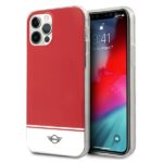 Mini MIHCP12MPCUBIRE iPhone 12/12 Pro6,1" red hard case Stripe Collection