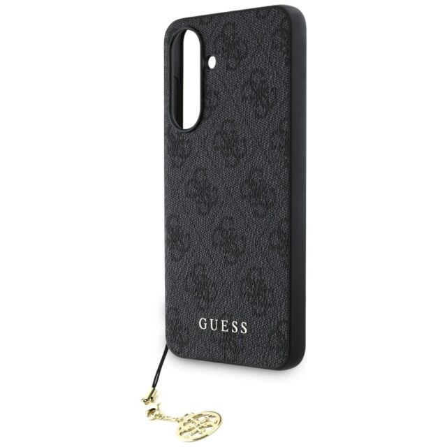 Case Guess 4G Charms Collection for Samsung Galaxy A56 black - imagine 5