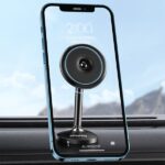 AWEI magnetic car holder X22 for cockpit black - imagine 2