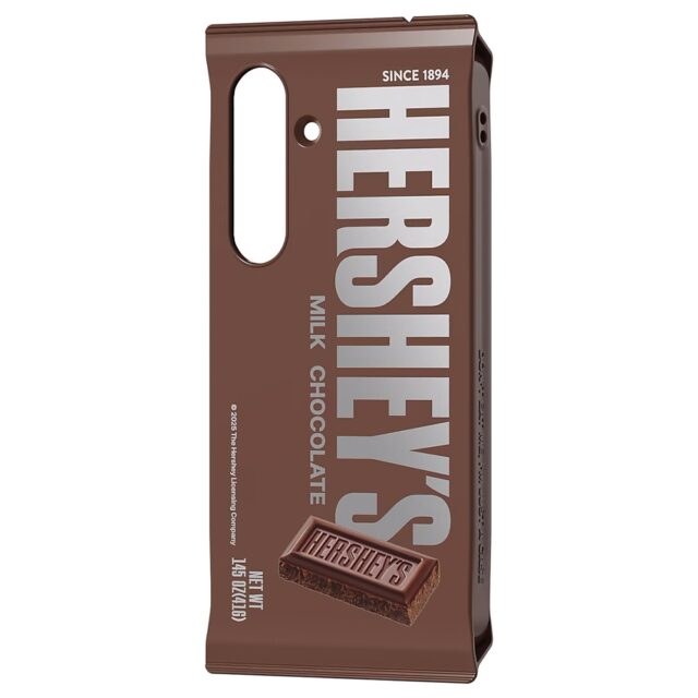 Case Samsung Hershey`s Milk Chocolate Snack for Galaxy S25+ brown - imagine 2