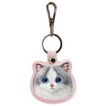 Nimmy 3in1 Set phone bag + wallet + locator case pink Big Eyed Pet 2.0 Cat - imagine 4