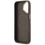 Case Guess 4G Stripe MagSafe for iPhone 17 brown - imagine 7