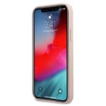 Karl Lagerfeld KLHCP12LSLCHLP iPhone 12 Pro Max 6,7" hardcase light pink Silicone Choupe - imagine 5