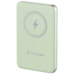 Verbatim Wireless Magnetic Power Bank `n` Go 15W 10000mAh green 32246