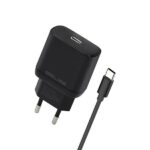 Beline Charger 1x USB-C 25W + cableUSB-C black /black PD 3.0 BLNCB25C GaN
