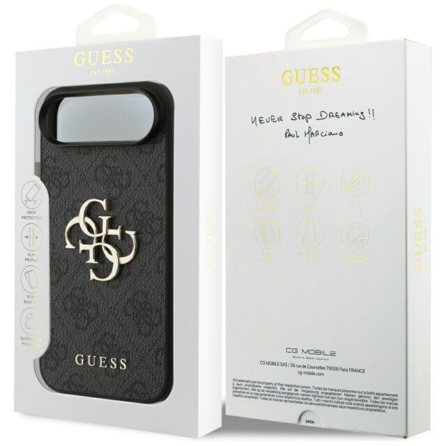 Case Guess 4G Big Logo for iPhone Air black - imagine 8