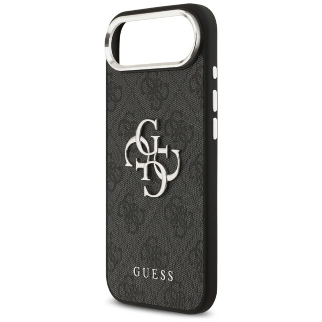 Case Guess 4G Big 4G Classic Logo for iPhone 17 Air black silver - imagine 6