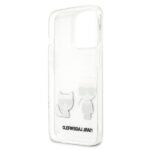 Karl Lagerfeld KLHCP13LCKTR iPhone 13 Pro / 13 6,1" hardcase Transparent Karl & Choupette - imagine 7
