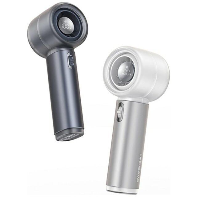 Hand fan USAMS LiFE LU03 black - imagine 9