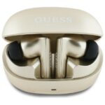 Guess Bluetooth Headphones GUTWST88MCTGD TWS + Docking Station Gold Capsule Printed Logo