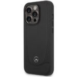 Mercedes MEHMP14LARMBK iPhone 14 Pro 6.1" Black Hardcase Leather Urban MagSafe - imagine 2