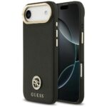 Case Guess Grained Strass Logo MagSafe for iPhone Air black