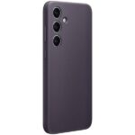 Samsung GP-FPS921HCAVW S24 S921 dark violet Vegan Leather Case - imagine 3