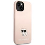 Karl Lagerfeld KLHCP14MSLCTPI iPhone 14 Plus / 15 Plus 6,7" hardcase light pink Silicone - imagine 4