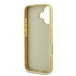 Karl Lagerfeld KLHCP16SPFMFBKMD iPhone 16 6.1" gold hardcase Metal Signature - imagine 7