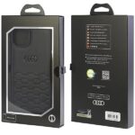 Audi GT Synthetic Leather iPhone 15 Plus / 14 Plus 6.7" black hardcase AU-TPUPCIP15M-GT/D2-BK - imagine 4