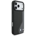 Case BMW M Carbon Logo MagSafe for iPhone 17 Pro Max anthracite - imagine 4