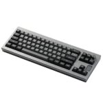 Mechanical keyboard Epomaker Shadow-X Flamingo Switch black-silver - imagine 2