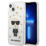 Karl Lagerfeld KLHCP13SHFLT iPhone 13 mini 5,4" transparent Flower Ikonik Karl