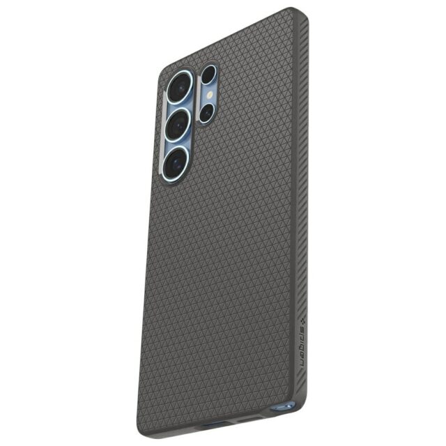 Case Spigen Liquid Air for Samsung Galaxy S25 Ultra gray - imagine 7