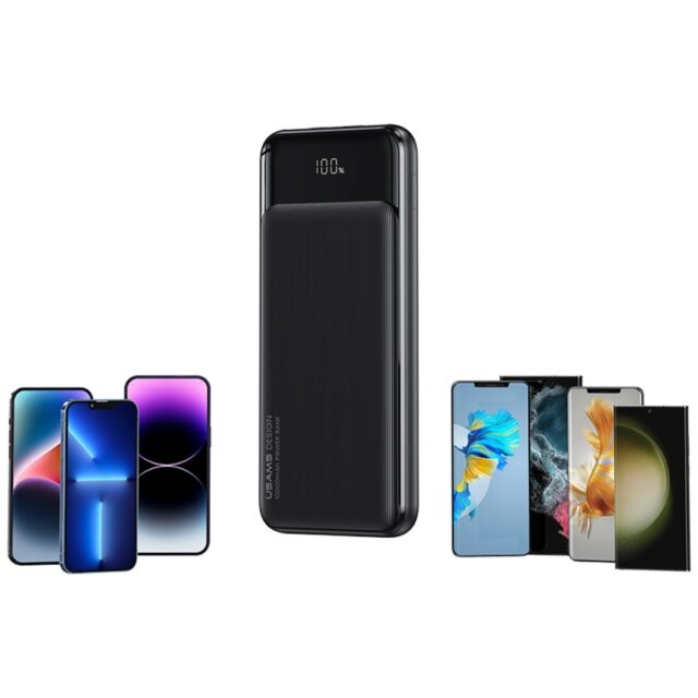 Powerbank USAMS XY Series CD200 20000mAh black - imagine 4