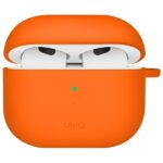 UNIQ case Nexo AirPods 4 + Ear Hooks Silicone volt orange