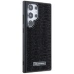 Karl Lagerfeld KLHCS24LHDSPRK S24 Ultra S928 hardcase black Rhinestone Metal Logo - imagine 4