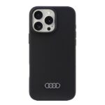 Audi Silicone Case iPhone 16 Pro Max 6.9" black hardcase AU-LSRIP16PM-Q3/D1-BK