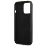 Guess GUHCP13XSLTGK iPhone 13 Pro Max 6,7" black hardcase Silicone Triangle - imagine 7