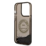 Karl Lagerfeld KLHCP14LLCRSGRK iPhone 14 Pro 6,1" black hardcase Liquid Glitter RSG - imagine 5