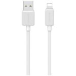 Cable USAMS KY Series US-SJ694 2.4A Lightning to USB-A 2m white