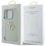 Case Guess Grained Big 4G Logo Small Classic Logo for iPhone 16 Pro Max green - imagine 8