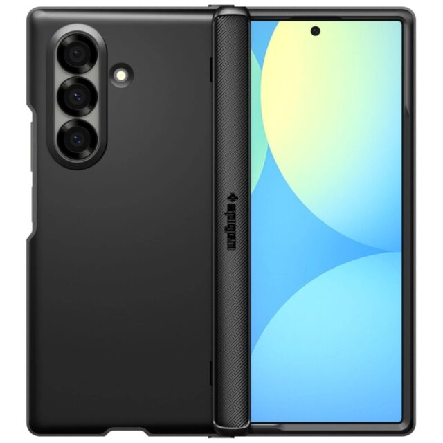 Case Spigen Slim Armor Pro Mag MagSafe for Samsung Galaxy Z Fold7 black - imagine 2