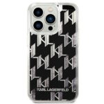 Karl Lagerfeld KLHCP14XLMNMK iPhone 14 Pro Max 6,7" hardcase black Liquid Glitter Monogram - imagine 3